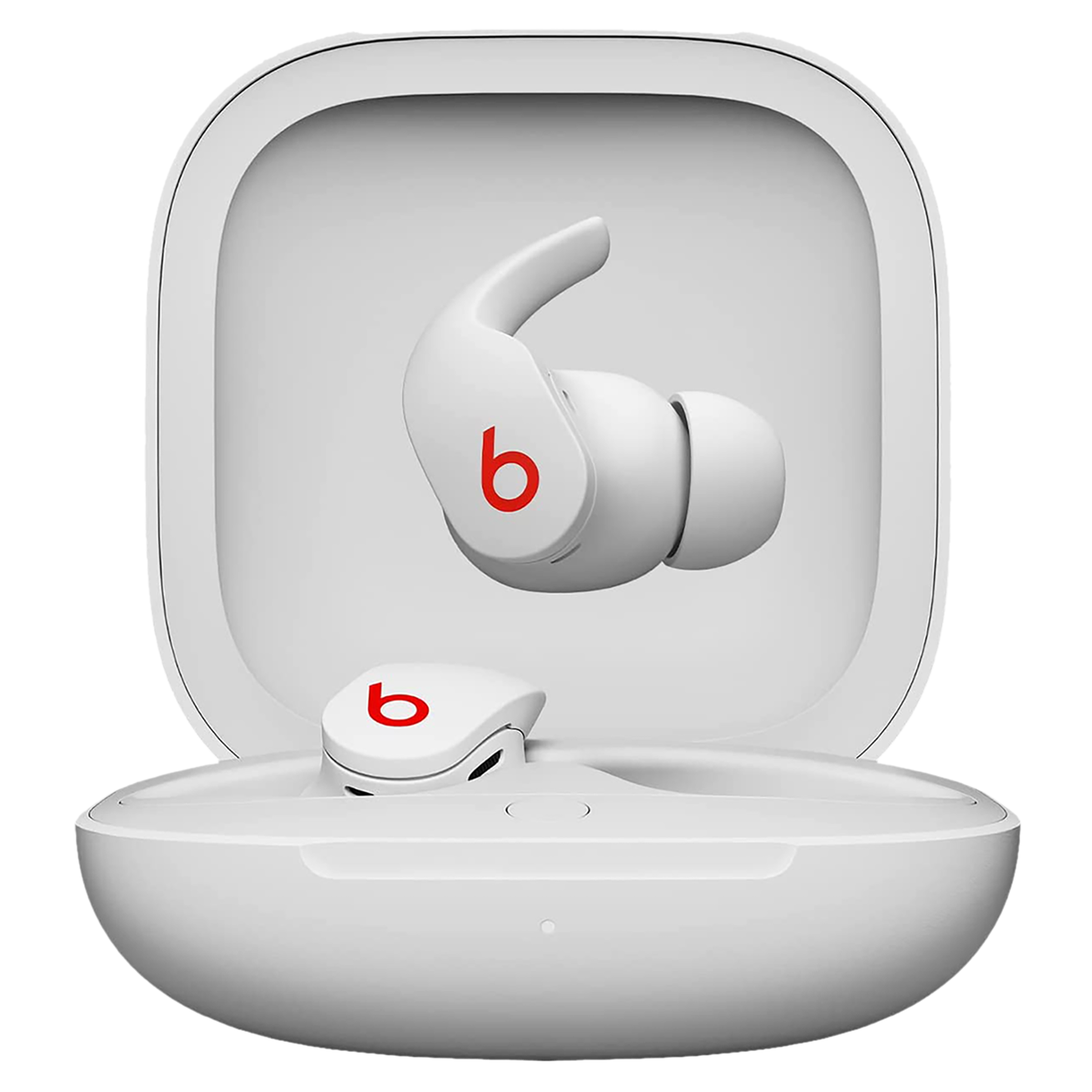 beats Fit Pro MK2G3ZM A TWS Earbuds with Active Noise Cancellation Sweat Water Resistant 24 Hours Playtime Beats White